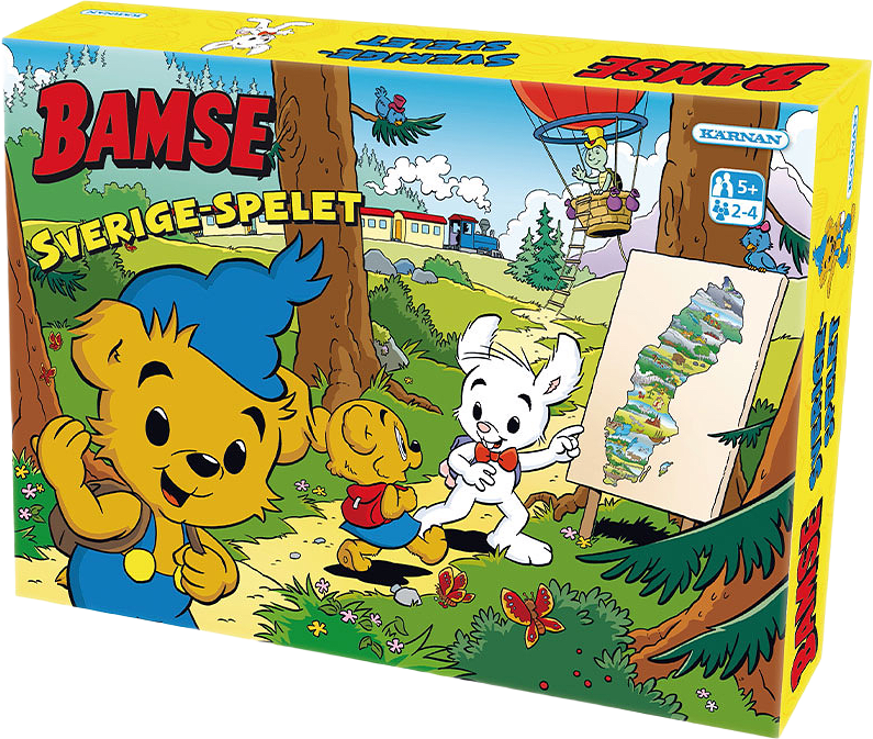 Bamse. Sverigespelet