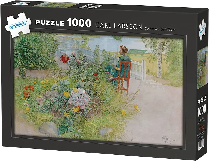 Pappussel 1000 bitar, Carl Larsson - Sommar i Sunborn