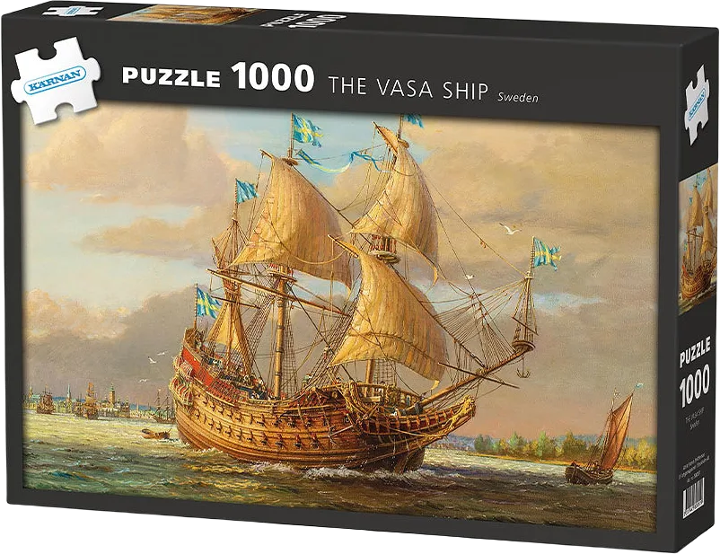 Pappussel 1000 bitar, The Vasa ship