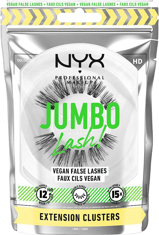 Jumbo Lash! Vegan False Lashes - Extension Clusters