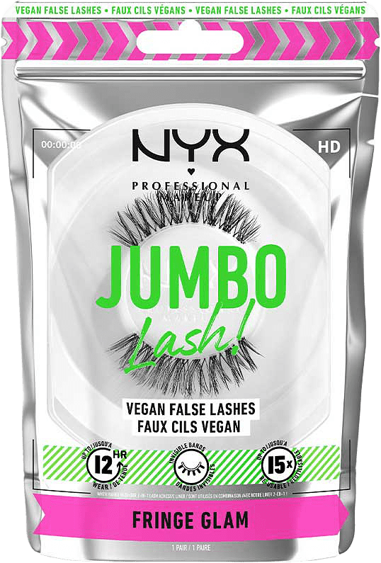 Jumbo Lash! Vegan False Lashes - Fringe Glam