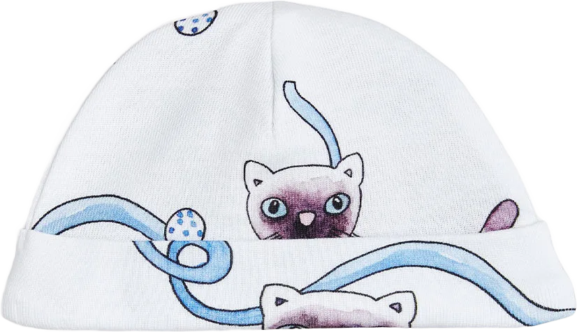 Siamese Cat Baby Beanie