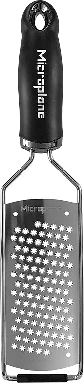 Microplane Gourmet Star Grater, Svart