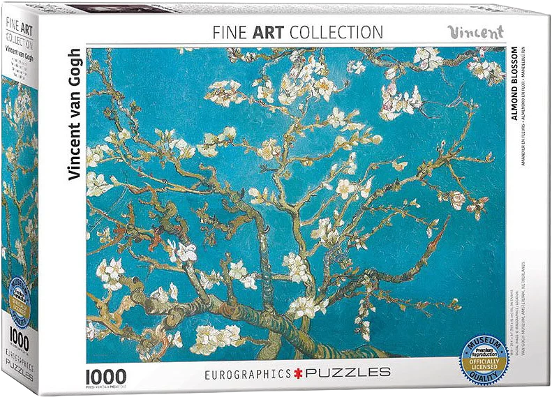 Pussel - Almond Blossom by van Gogh (1000 bitar)