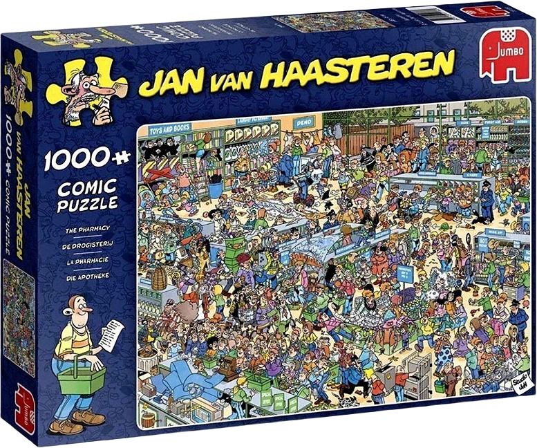 Pussel Jan van Haasteren - Pharmacy (1000 bitar)