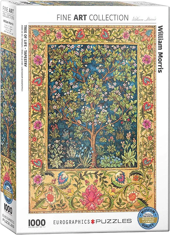 Pussel - Tree of Life Tapestry by William Morris (1000 bitar)