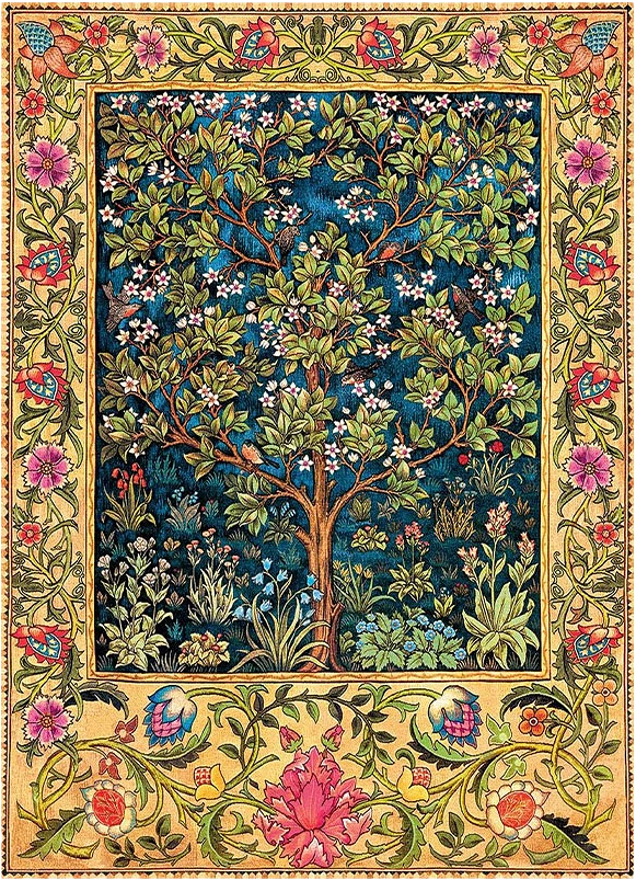 Pussel - Tree of Life Tapestry by William Morris (1000 bitar)