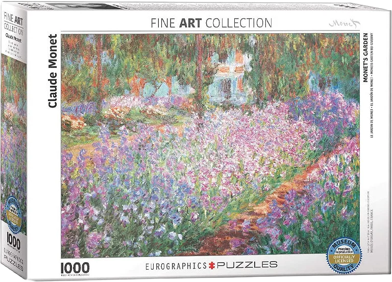 Pussel - Monet's Garden by Claude Monet (1000 bitar)