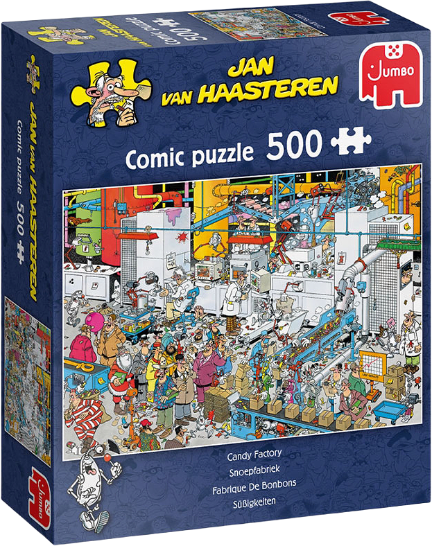 Pussel Jan van Haasteren - Candy Factory (500 bitar)