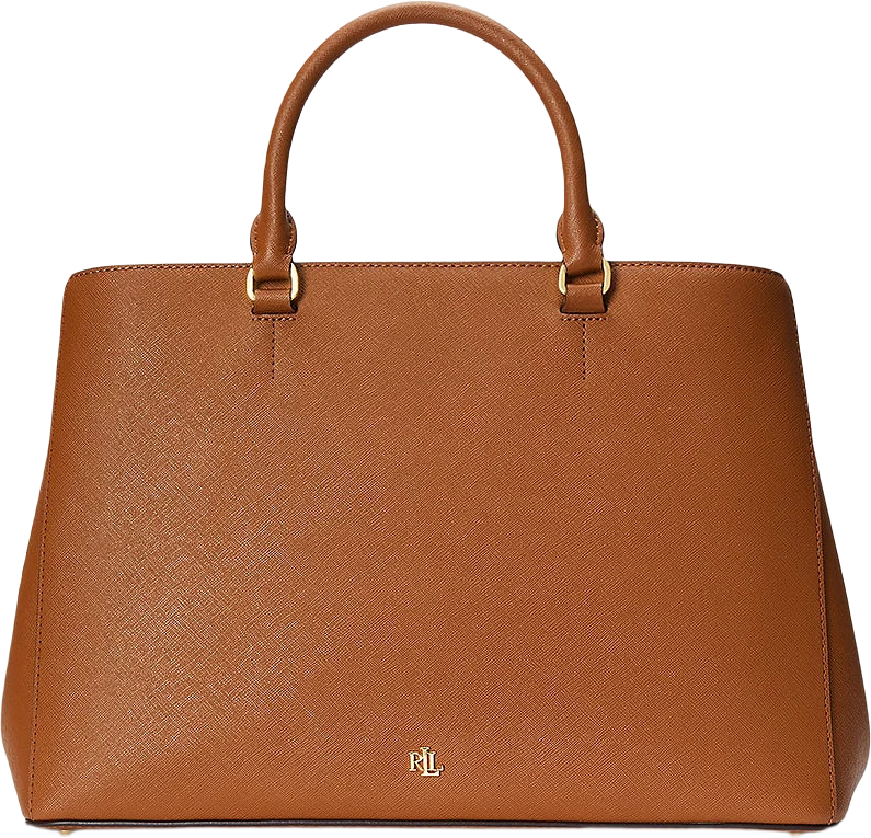 Crosshatch Leather Large Hanna Satchel