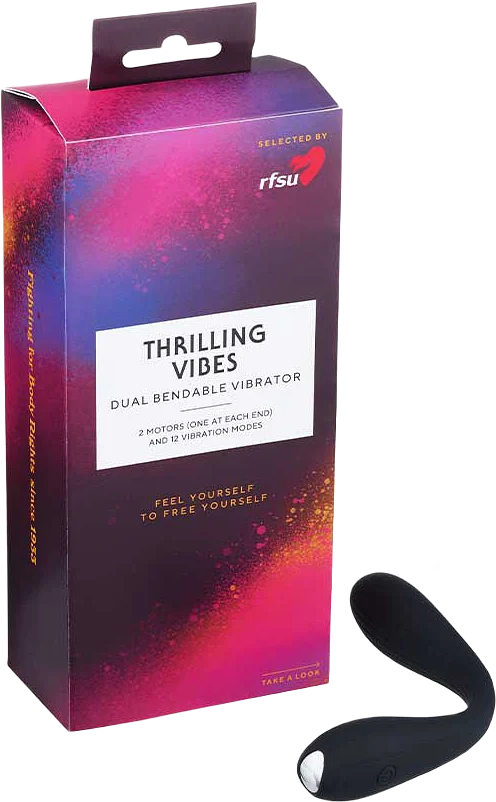 Thrilling Vibes Dual Bendable Vibrator