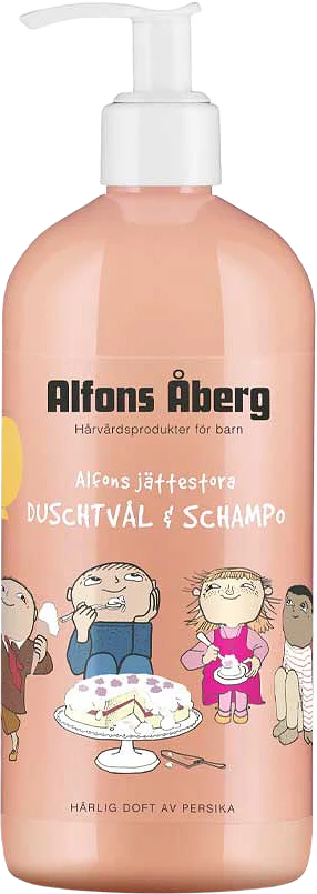 Alfons jättestora duschtvål & schampo