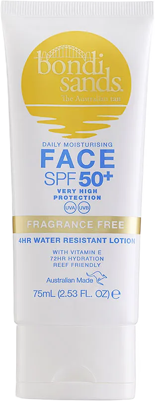 Sunscreen Lotion SPF 50+ Face Fragrance Free
