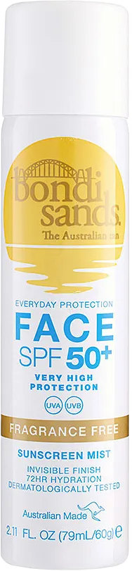 SPF 50+ Fragrance Free Face Mist