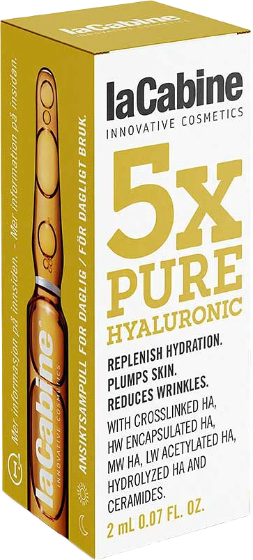 5 x Pure Hyaluronic Ampoule