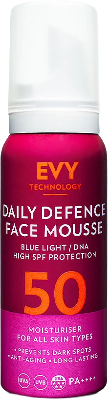 Daily Defence Face Mousse Skin Cancer Awareness