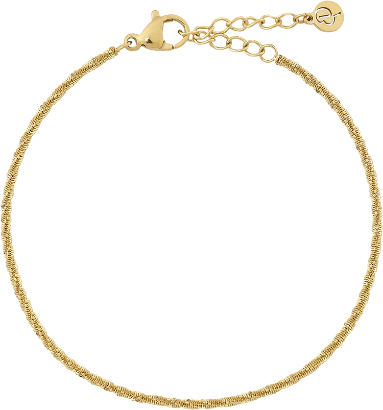 Tinsel Thin Bracelet Gold