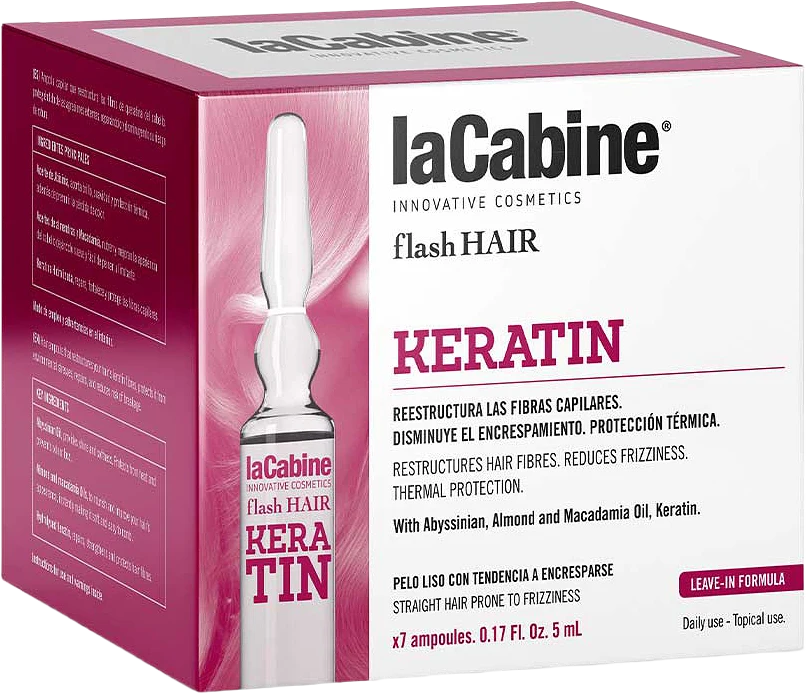 Flash Hair Keratin Ampoule 7-pack