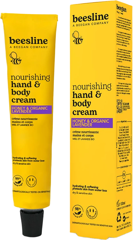 Nourishing Hand & Body Cream Honey & Organic Lavender