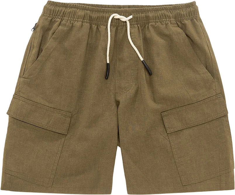 CARGO LINEN SHORTS