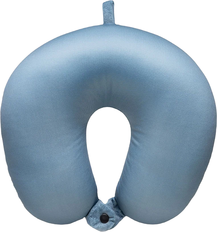 Cozy Comfort Travel pillow Soft Blue