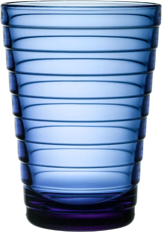 Aino Aalto glas 33cl ultramarinblå 2st