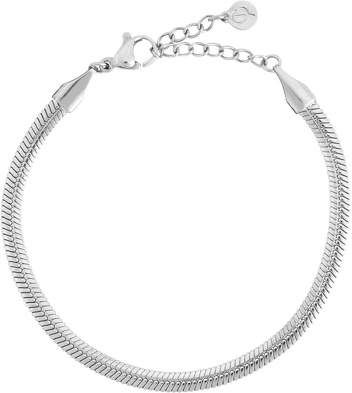 Herringbone Bracelet Steel