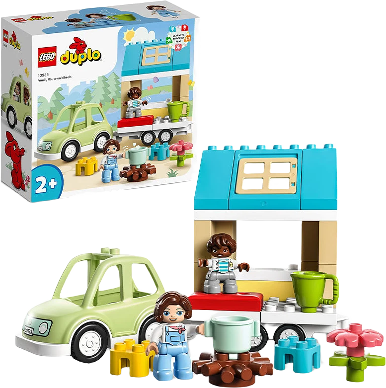 10986 Duplo Familjehus på hjul