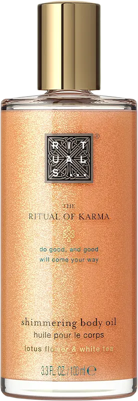 The Ritual of Karma Shimmering Body Oil