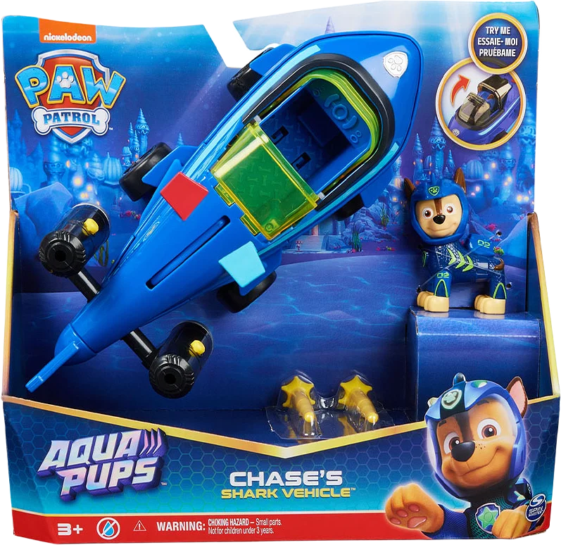 Paw Patrol Aqua-tema fordon Chase