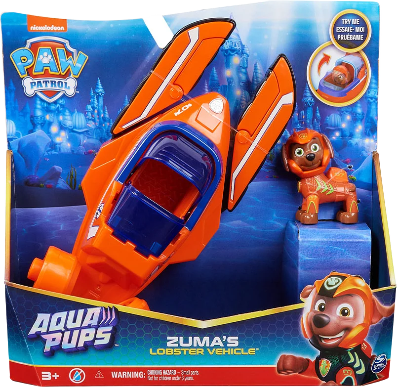 Paw Patrol Aqua-tema fordon Zuma