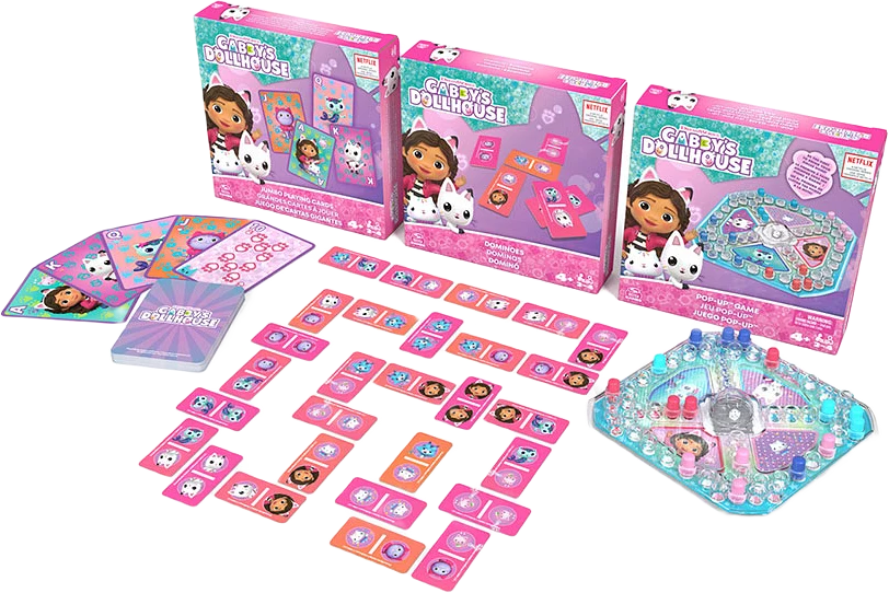 Gabby's Dollhouse 3-pack spel