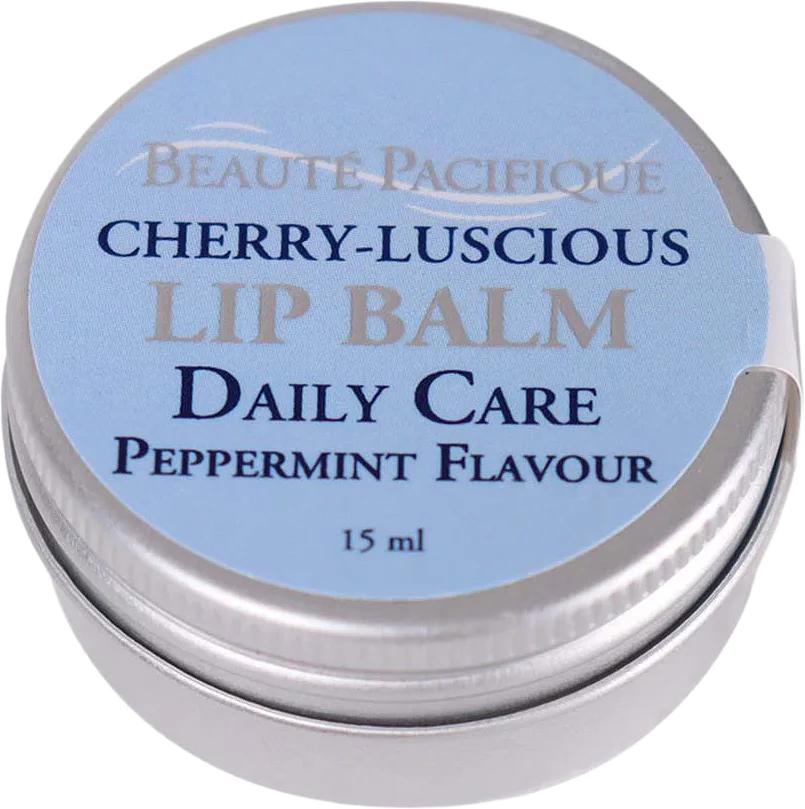 Cherry-Luscious Lip Balm Daily Care, Peppermint Flavour