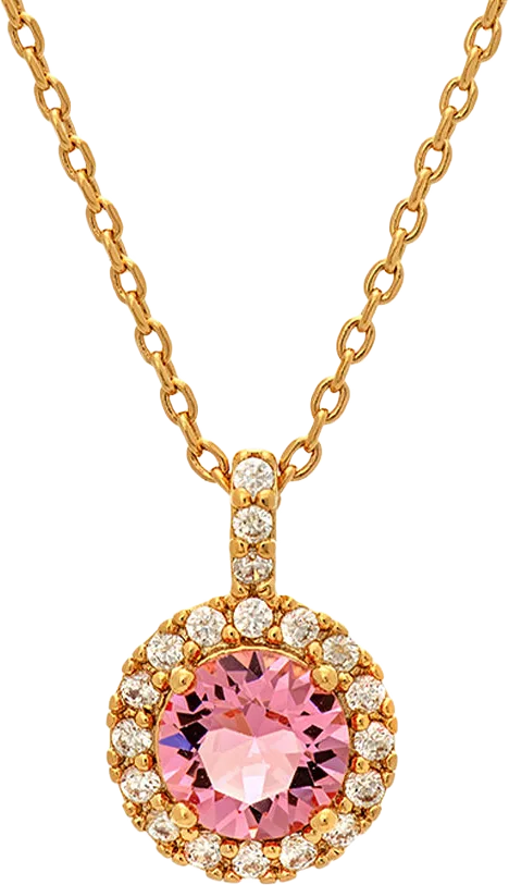 Miss Stella Necklace - Light Rose