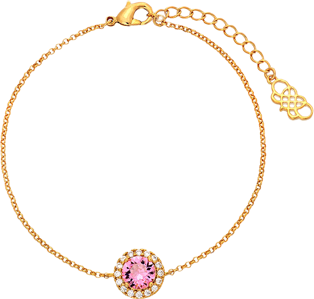 Miss Stella Bracelet - Light Rose