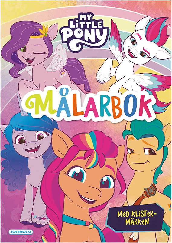 Målarbok My Little Pony