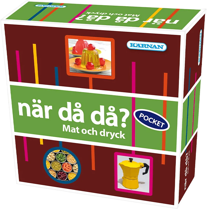 SPEL NÄR DÅ DÅ? POCKET - MAT OCH DRYCK
Spel - När Då Då? Pocket - Mat och Dryck