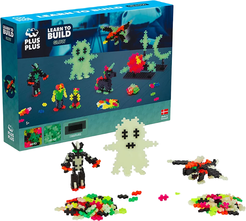 PLUS PLUS Learn to build Glow / 500 pcs