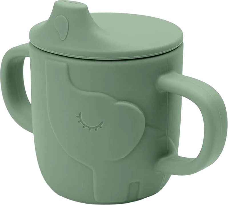 Peekaboo spout cup Elphee Green