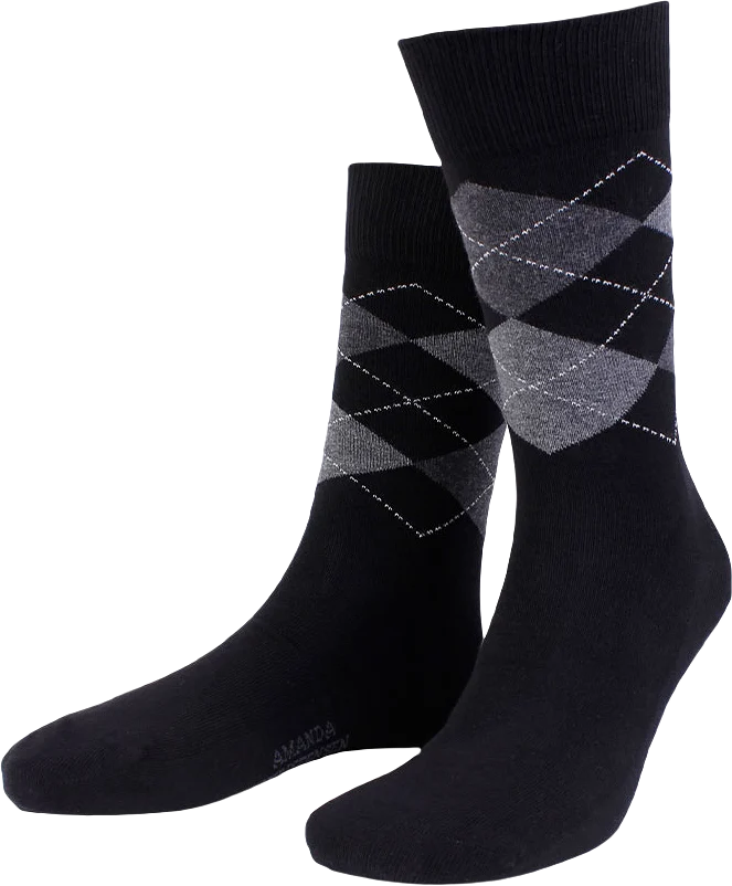 True Ankle Argyle Sock