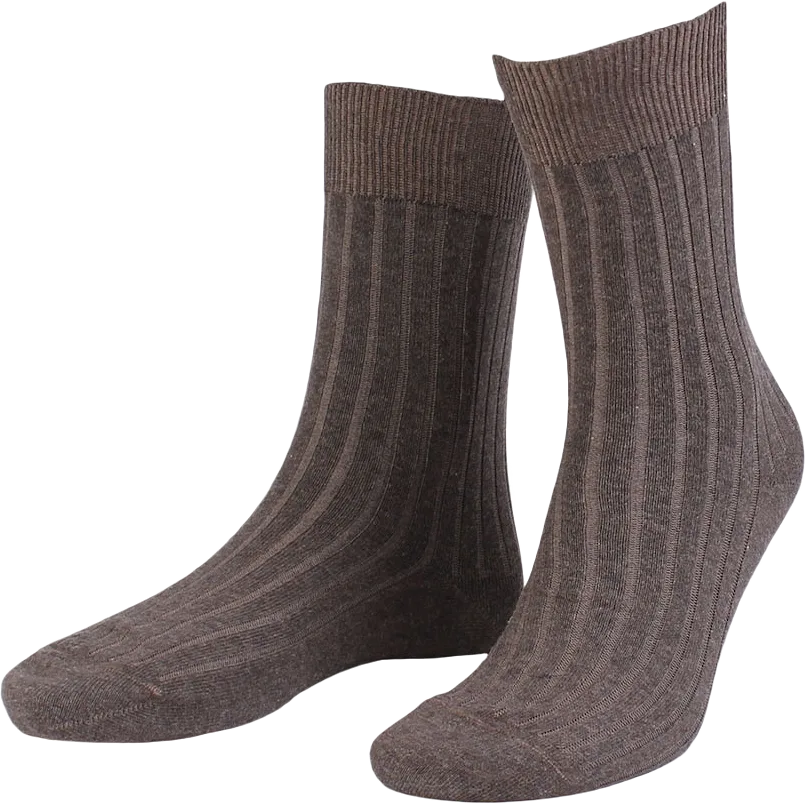 True Ankle Rib Sock