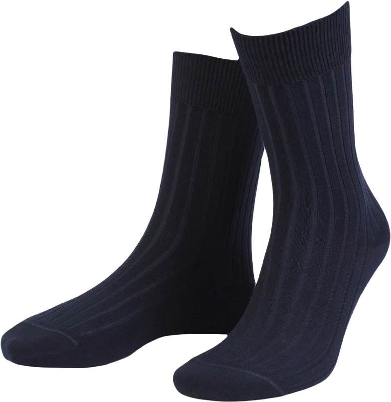 True Ankle Rib Sock