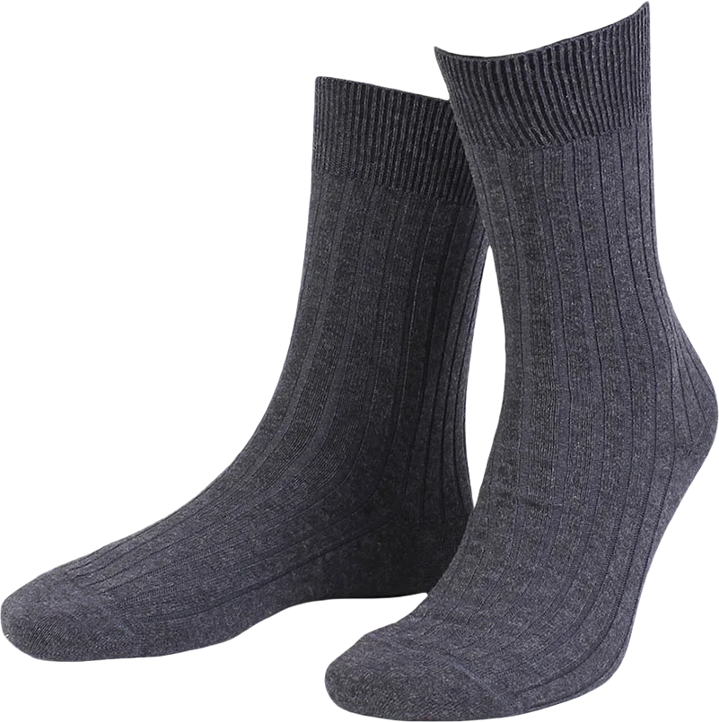 True Ankle Rib Sock