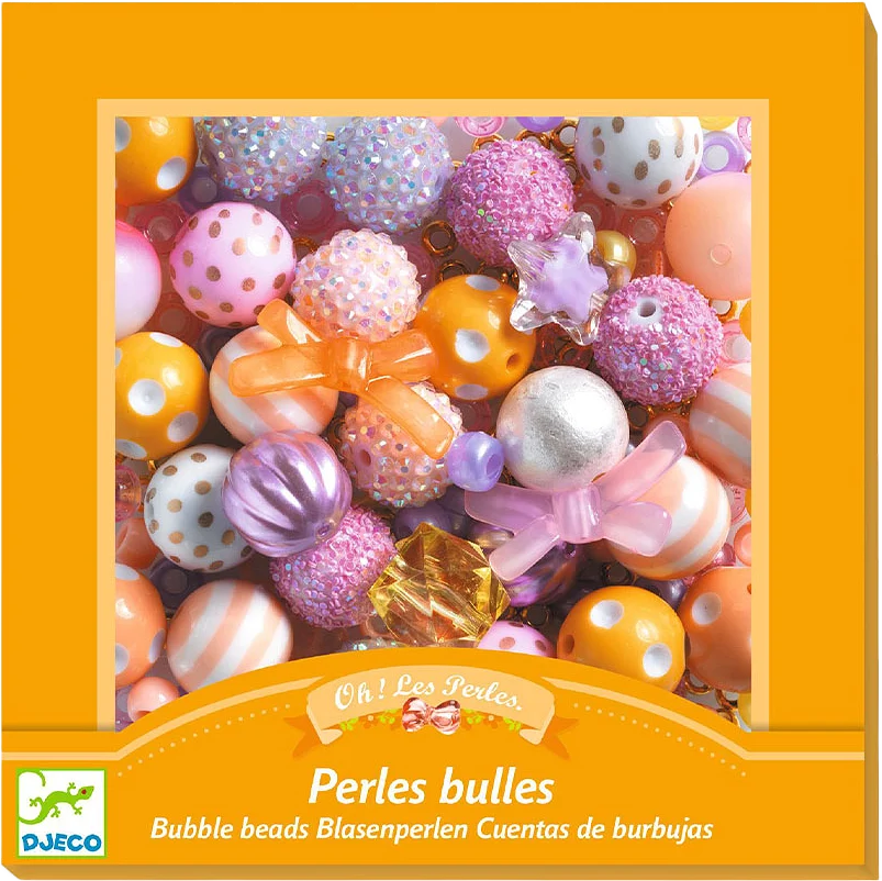 Set med pärlor - Bubble Beads, guld