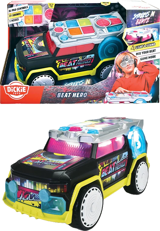 Dickie Toys Beat Hero DJ-bil