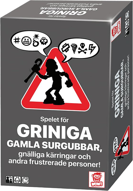 Spelet för GRINIGA GAMLA SURGUBBAR, gnälliga kärringar och andra frustrerade personer!