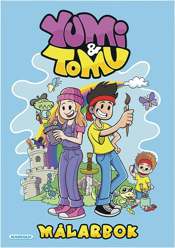 Målarbok Yumi & Tomu