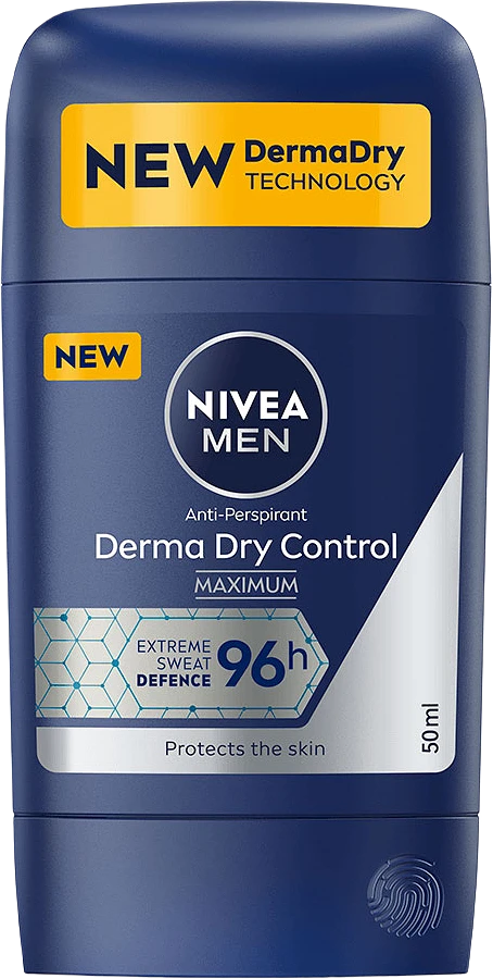 Deo Stick Derma Dry Control Maximum Stick 50 ml NIVEA MEN