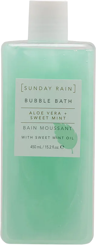 Aloe & Sweet Mint Bubble Bath