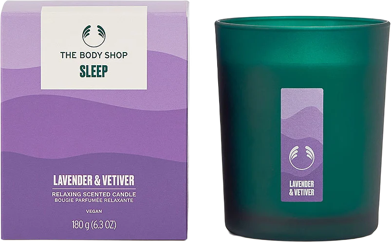 Sleep Lavender & Vetiver Relaxing Scented Candle